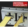 image:imageMytee Products 8 X Track Tie Down Rail ETrack Rail with Horizontal amp Vertical Slots Galvanized Finish  12 Gauge Steel Allows use of ETrack Straps in Horizontal or Vertical Alignment  8 PackGalvanized