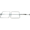 image:imageMytee Products BoltOn Hoop Sets for Cargo Load Lock Bar 1 Round Dia  Hoop Sets for Enclosed Trailers Cargo Vans Reefers2  Pack