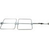 image:imageMytee Products BoltOn Hoop Sets for Cargo Load Lock Bar 1 Round Dia  Hoop Sets for Enclosed Trailers Cargo Vans Reefers4  Pack