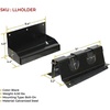 image:imageMytee Products Double L Holder for Cargo Load Bar Rod  Bolton to Truck Load Lock Bar Holder for Semi Truck amp Semi Trailers  2 Parts Top Restraint with Rubber Pad  Bottom Foot Protector1  Pack