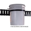 image:imageMytee Products ETrack Bucket Holder  Enclosed Trailer 5 Gallon Holder  Accessories for Trailer Workshop amp Garage  Max 1225 Dia1