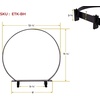 image:imageMytee Products ETrack Bucket Holder  Enclosed Trailer 5 Gallon Holder  Accessories for Trailer Workshop amp Garage  Max 1225 Dia2