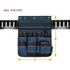 image:imageMytee Products ETrack Hanging Tool Organizer  Enclosed Trailer Wall Hanging Pocket Tool Organizer  ETrack Accessories for Enclosed Trailer Workshop amp Garage  Multi Pockets Tool Organizer4