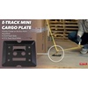 image:imageMytee Products ETrack Tie Down Mini Trailer Plates 6 x 5 2 Etrack amp 2 F Track Slots Heavy Duty Black Steel Bolton Etracks Cargo TieDowns for Trucks Vans Trailers Boats 4 Pack10  Pack