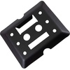 image:imageMytee Products ETrack Tie Down Mini Trailer Plates 6 x 5 2 Etrack amp 2 F Track Slots Heavy Duty Black Steel Bolton Etracks Cargo TieDowns for Trucks Vans Trailers Boats 4 Pack20  Pack