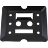 image:imageMytee Products ETrack Tie Down Mini Trailer Plates 6 x 5 2 Etrack amp 2 F Track Slots Heavy Duty Black Steel Bolton Etracks Cargo TieDowns for Trucks Vans Trailers Boats 4 Pack4  Pack