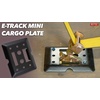image:imageMytee Products ETrack Tie Down Mini Trailer Plates 6 x 5 2 Etrack amp 2 F Track Slots Heavy Duty Black Steel Bolton Etracks Cargo TieDowns for Trucks Vans Trailers Boats 4 Pack6  Pack