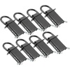 image:imageMytee Products Heavy Duty Adjustable Trailer Stake Pocket D Ring Zinc Coated w 12 Hitch Pin Load limit 5400 lbsamp 4 Adjustable Hole Stake Pocket DRing Tie Down Utility for Flatbed Trucks amp TrailerBlack