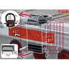 image:imageMytee Products Heavy Duty Adjustable Trailer Stake Pocket D Ring Zinc Coated w 12 Hitch Pin Load limit 5400 lbsamp 4 Adjustable Hole Stake Pocket DRing Tie Down Utility for Flatbed Trucks amp TrailerBlack