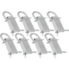 image:imageMytee Products Heavy Duty Adjustable Trailer Stake Pocket D Ring Zinc Coated w 12 Hitch Pin Load limit 5400 lbsamp 4 Adjustable Hole Stake Pocket DRing Tie Down Utility for Flatbed Trucks amp TrailerSilver