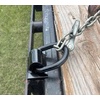 image:imageMytee Products Heavy Duty Adjustable Trailer Stake Pocket D Ring Zinc Coated w 12 Hitch Pin Load limit 5400 lbsamp 4 Adjustable Hole Stake Pocket DRing Tie Down Utility for Flatbed Trucks amp TrailerBlack