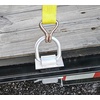 image:imageMytee Products Heavy Duty Adjustable Trailer Stake Pocket D Ring Zinc Coated w 12 Hitch Pin Load limit 5400 lbsamp 4 Adjustable Hole Stake Pocket DRing Tie Down Utility for Flatbed Trucks amp TrailerSilver