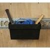 image:imageMytee Products Heavy Duty Metal ETrack Storage Bin for ETrack Systems  Powder Coated  Large ETrack Basket Shelf for Trucks Enclosed Trailer Garage Vehicles  ETrack AccessoriesBlack
