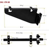 image:imageMytee Products Pack of 8 E Track Shelf Brackets  Enclosed Trailer Fixed Shelving Brackets  ETrack Accessories for Enclosed Trailer Cargo Truck Warehouse Garage2  Pack