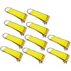 image:imageMytee Products 10 Pack ETrack Rope TieOffs 6 Yellow Cargo TieDowns WLL 1000Lbs wEtrack Spring Fittings for Tiedown in Pickups Trailers Trucks10  Pack