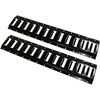 image:imageMytee Products 2 Pack 2 Horizontal ETrack TieDown Rail  Made in USA  HotDipped Galvanized Steel BoltOn Tie Down Rail for Cargo on Pickups Trucks Trailers VansBlack