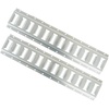 image:imageMytee Products 2 Pack 2 Horizontal ETrack TieDown Rail  Made in USA  HotDipped Galvanized Steel BoltOn Tie Down Rail for Cargo on Pickups Trucks Trailers VansGalvanized Silver