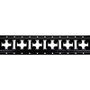 image:imageMytee Products 2 ft X Track Tie Down Rail ETrack Rail with Horizontal amp Vertical Slots Black Powder Coated Finish 12 Gauge Steel  Allows use of ETrack Straps in Horizontal or Vertical AlignmentBlack Powder Coated