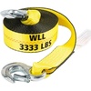 image:imageMytee Products 4 Pack 2 x20 Recovery Tow Strap with Forged Hooks  10000 Breaking Strength Heavy Duty Towing Strap for ATV Accessories  Towing Rope for Towing Vehicles in Roadside Emergency1  Pack
