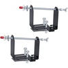 image:imageMytee Products 49  964 Adjustable Weed Wacker Trimmer Line Holder wMounting Hardware  3 to 5 Spool Capacity String Spool Holder for Enclosed Trailer  Landscape Trailer Accessorie2  Pack