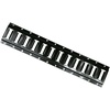 image:imageMytee Products 5 Black Powder Coated Horizontal ETrack  Made in USA