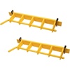 image:imageMytee Products 6Bay 16 ETrack Load Bar Holder for Semi Trucks Trailers Garages Warehouses  Yellow Rack Center Storage Rack for Shoring Beams and Logistic Bars  Fits Horizontal amp Vertical2  Pack