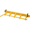 image:imageMytee Products 6Bay 16 ETrack Load Bar Holder for Semi Trucks Trailers Garages Warehouses  Yellow Rack Center Storage Rack for Shoring Beams and Logistic Bars  Fits Horizontal amp Vertical1  Pack