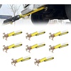 image:imageMytee Products 8 Pack 2 x 8 Recovery Winch Strap with RTJ Cluster Hook  HeavyDuty 3333 lbs WLL Towing Tie Down Strap for Tow Trucks Wreckers amp Flatbed Cargo Securement8  Pack
