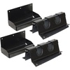 image:imageMytee Products Double L Holder for Cargo Load Bar Rod  Bolton to Truck Load Lock Bar Holder for Semi Truck amp Semi Trailers  2 Parts Top Restraint with Rubber Pad  Bottom Foot Protector2  Pack