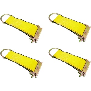 image:imageMytee Products 10 Pack ETrack Rope TieOffs 6 Yellow Cargo TieDowns WLL 1000Lbs wEtrack Spring Fittings for Tiedown in Pickups Trailers Trucks4  Pack