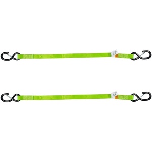 image:imageMytee Products 2 Pack Trailer Door Limit Strap 32 Inch Long 800 lbs WLL Safety Green Webbing for Opening Swing Doors2  Pack