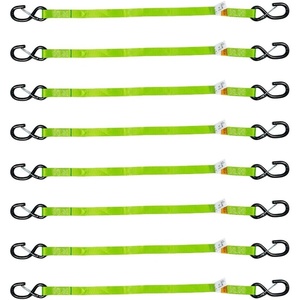 image:imageMytee Products 2 Pack Trailer Door Limit Strap 32 Inch Long 800 lbs WLL Safety Green Webbing for Opening Swing Doors8  Pack