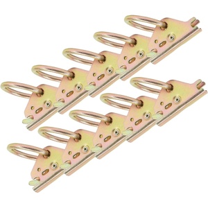 image:imageMytee Products 20 Pcs Steel ETrack O Ring TieDown Anchors for ETrack TieDown System ETrack Accessories to Secure Cargo in EnclosedFlatbed Trailers Trucks10  Pack