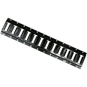 image:imageMytee Products 5 Black Powder Coated Horizontal ETrack  Made in USA