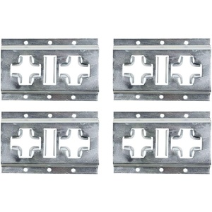 image:imageMytee Products 8 X Track Tie Down Rail ETrack Rail with Horizontal amp Vertical Slots Galvanized Finish  12 Gauge Steel Allows use of ETrack Straps in Horizontal or Vertical Alignment  8 PackGalvanized