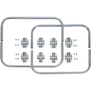 image:imageMytee Products BoltOn Hoop Sets for Cargo Load Lock Bar 1 Round Dia  Hoop Sets for Enclosed Trailers Cargo Vans Reefers1  Pack