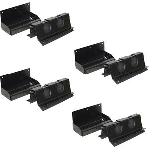 image:imageMytee Products Double L Holder for Cargo Load Bar Rod  Bolton to Truck Load Lock Bar Holder for Semi Truck amp Semi Trailers  2 Parts Top Restraint with Rubber Pad  Bottom Foot Protector4  Pack