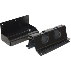 image:imageMytee Products Double L Holder for Cargo Load Bar Rod  Bolton to Truck Load Lock Bar Holder for Semi Truck amp Semi Trailers  2 Parts Top Restraint with Rubber Pad  Bottom Foot Protector1  Pack