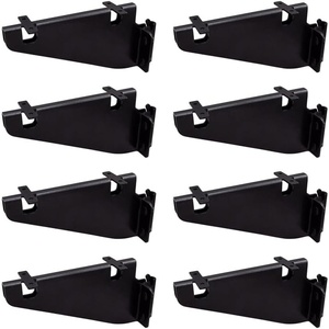 image:imageMytee Products Pack of 8 E Track Shelf Brackets  Enclosed Trailer Fixed Shelving Brackets  ETrack Accessories for Enclosed Trailer Cargo Truck Warehouse Garage8  Pack