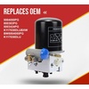 image:imageMytee Products 12V ADI Air Dryer  Oil Coalescing Extra Purge Volume Dryer Reservoir Module Dryer Replaces 5004050PG Bendix 5004050PG 800383PG Freightliner BW5004050PG