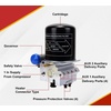 image:imageMytee Products 12V ADI Air Dryer  Oil Coalescing Extra Purge Volume Dryer Reservoir Module Dryer Replaces 5004050PG Bendix 5004050PG 800383PG Freightliner BW5004050PG