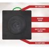 image:imageMytee Products 18x18x2 Heavy Duty Outrigger Pad for RV with Recessed Radius  Black Stabilizing Jack Landing Pad for Crane Wrecker Tow Truck RVs1  Pack