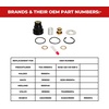 image:imageMytee Products 2  Pack Purge Valve Rebuild Kit for System Saver 1200 and SS 1200 Plus Fit Replace Meritor R950014 R950014KTP 950014 UPTS18750 Mack 3918353 Haldex R9550142  Pack