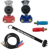 image:imageMytee Products 2 Pack 15 Ft Air Line Hose Assemblies with Flexible Grips amp 12 NPT Fittings  1 pair 2 pcs  Air Line Hose Straight Lead Set for Semi Truck Trailer Tractor1  Pack