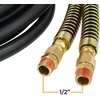 image:imageMytee Products 2 Pack 15 Ft Air Line Hose Assemblies with Flexible Grips amp 12 NPT Fittings  1 pair 2 pcs  Air Line Hose Straight Lead Set for Semi Truck Trailer Tractor2  Pack