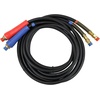 image:imageMytee Products 2 Pack 15 Ft Air Line Hose Assemblies with Flexible Grips amp 12 NPT Fittings  1 pair 2 pcs  Air Line Hose Straight Lead Set for Semi Truck Trailer Tractor2  Pack