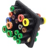 image:imageMytee Products 2 Pack Heavy Duty Air Manifold Block  Cab Air Manifold Replaces G586032001 Automann 1701023 Meritor G586032001 Paccar Parts PTRG5860320012  Pack