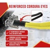 image:imageMytee Products 2 Pack Heavy Duty Tow Strap 3 X 20 Recovery Rescue 24000 LB Break Strength Towing4  Pack