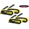 image:imageMytee Products 2 Pack Heavy Duty Tow Strap 3 X 20 Recovery Rescue 24000 LB Break Strength Towing4  Pack