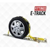 image:imageMytee Products 2 x 10 E Track Tire Straps  Over The Tire Car Hauler Ratchet Wheel Straps with ETrack Fittings  Car Trailer Tie Down Vehicle Auto Tie Down1  Pack